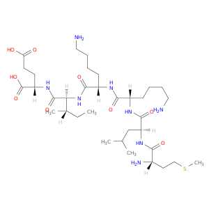 L-Glutamic acid, L-methionyl-L-leucyl-L-lysyl-L-lysyl-L-isoleucyl-