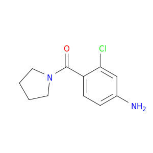 Methanone, (4-amino-2-chlorophenyl)-1-pyrrolidinyl-OTHER CA INDEX NAMES:Pyrrolidine, 1-(4-amino-2-chlorobenzoyl)-