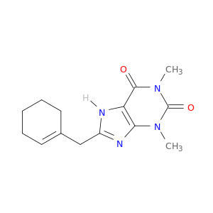 8-(1-CYCLOHEXEN-1-YLMETHYL)THEOPHYLLINE