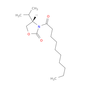 2-Oxazolidinone, 4-(1-methylethyl)-3-(1-oxodecyl)-, (S)-