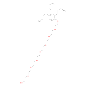 3,6,9,12,15,18,21-Heptaoxatricosan-1-ol, 23-(tributylphenoxy)-