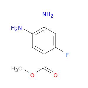 4,5-二氨基-2-氟苯甲酸甲酯
