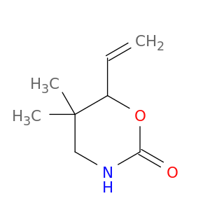 2H-1,3-Oxazin-2-one, 6-ethenyltetrahydro-5,5-dimethyl-