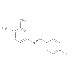 3,4-二甲基-N-(4-氟苯亚甲基)苯胺