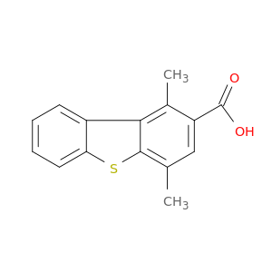 2-Dibenzothiophenecarboxylicacid, 1,4-dimethyl-
