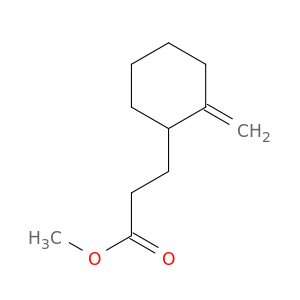 Cyclohexanepropanoic acid, 2-methylene-, methyl ester