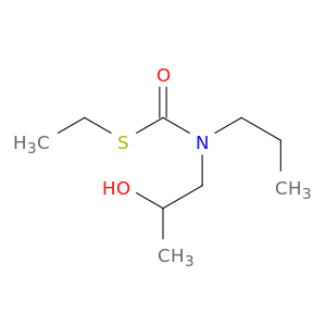 Carbamothioic acid, (2-hydroxypropyl)propyl-, S-ethyl ester