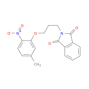 1H-Isoindole-1,3(2H)-dione, 2-[3-(5-methyl-2-nitrophenoxy)propyl]-