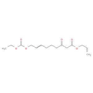 7-Nonenoic acid, 9-[(ethoxycarbonyl)oxy]-3-oxo-, 2-propenyl ester