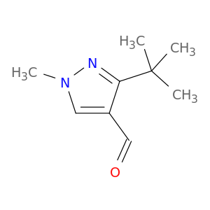 3-tert-Butyl-1-methyl-1H-pyrazole-4-carbaldehyde