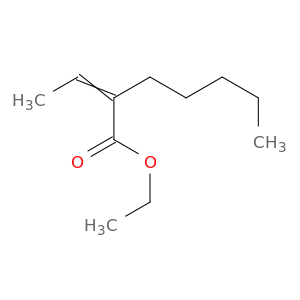 Heptanoic acid, 2-ethylidene-, ethyl ester
