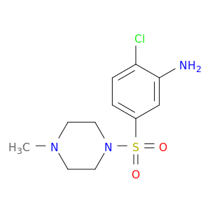 2-Chloro-5-[(4-Methylpiperazin-1-Yl)Sulfonyl]Aniline