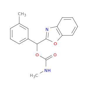 1,3-benzoxazol-2-yl(3-methylphenyl)methyl methylcarbamate
