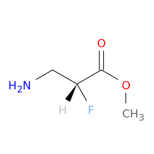Propanoic acid, 3-amino-2-fluoro-, methyl ester, (R)-