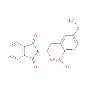 1H-Isoindole-1,3(2H)-dione, 2-[2-(2,5-dimethoxyphenyl)-1-methylethyl]-