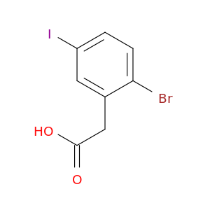 2-(2-溴-5-碘苯基)乙酸
