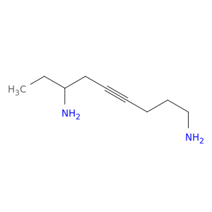4-Nonyne-1,7-diamine