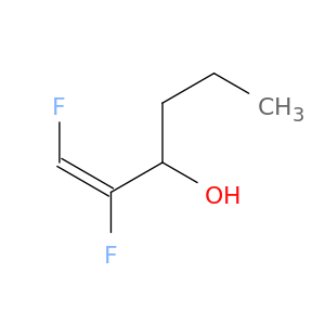 1-Hexen-3-ol, 1,2-difluoro-, (E)-