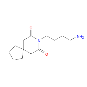 8-Azaspiro[4.5]decane-7,9-dione, 8-(4-aminobutyl)-