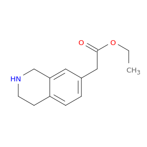 Ethyl 2-(1,2,3,4-tetrahydroisoquinolin-7-yl)acetate