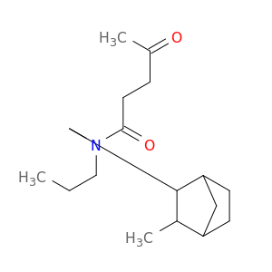 N-[(3-METHYLNORBORNAN-2-YL)METHYL]-4-OXO-N-PROPYL-PENTANAMIDE