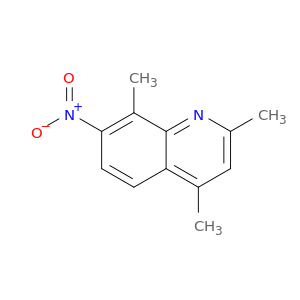 Quinoline, 2,4,8-trimethyl-7-nitro-