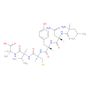 L-Alanine, L-leucyl-L-asparaginyl-L-tyrosyl-L-cysteinyl-L-valyl-