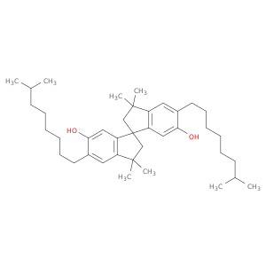 1,1'-Spirobi[1H-indene]-6,6'-diol,2,2',3,3'-tetrahydro-5,5'-diisononyl-3,3,3',3'-tetramethyl- (9CI)