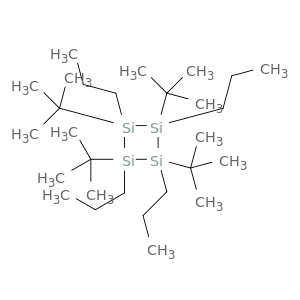 Cyclotetrasilane, 1,2,3,4-tetrakis(1,1-dimethylethyl)-1,2,3,4-tetrapropyl-