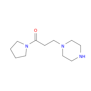 Pyrrolidine, 1-[1-oxo-3-(1-piperazinyl)propyl]-