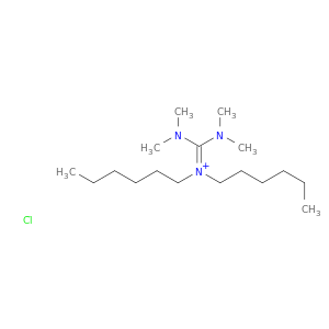 1-Hexanaminium, N-[bis(dimethylamino)methylene]-N-hexyl-, chloride