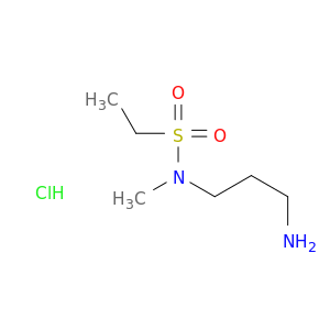 N-(3-Aminopropyl)-N-methylethane-1-sulfonamide Hydrochloride