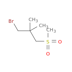 1-bromo-3-methanesulfonyl-2,2-dimethylpropane