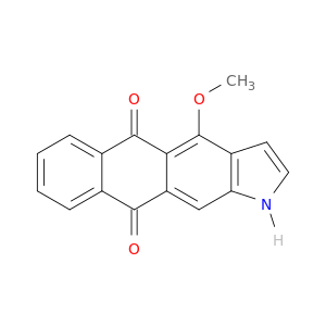 1H-Naphth[2,3-f]indole-5,10-dione, 4-methoxy-