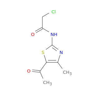 Acetamide,N-(5-acetyl-4-methyl-2-thiazolyl)-2-chloro-