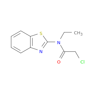N-(1,3-苯并噻唑-2-基)-2-氯-N-乙基乙酰胺