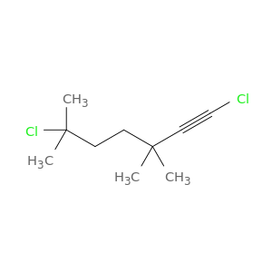 1-Heptyne, 1,6-dichloro-3,3,6-trimethyl-