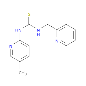 Thiourea, N-(5-methyl-2-pyridinyl)-N'-(2-pyridinylmethyl)-