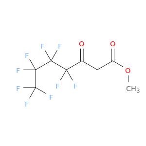 Heptanoic acid, 4,4,5,5,6,6,7,7,7-nonafluoro-3-oxo-, methyl ester