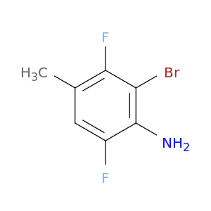 2-Bromo-3,6-difluoro-4-methylaniline
