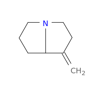 1H-Pyrrolizine, hexahydro-1-methylene-