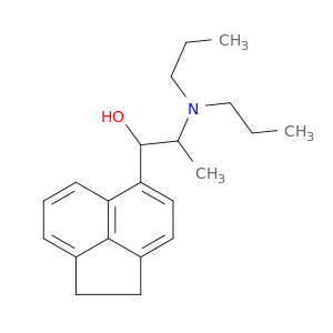 1-(1,2-dihydroacenaphthylen-5-yl)-2-(dipropylamino)propan-1-ol