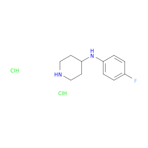 4-哌啶胺,N-(4-氟苯基)-,盐酸盐(1：2)