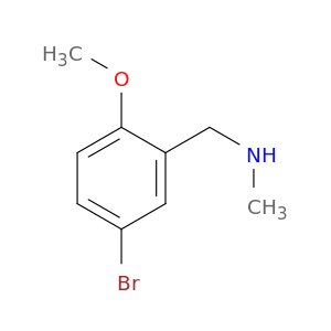 1-(5-Bromo-2-methoxyphenyl)-N-methylmethanamine