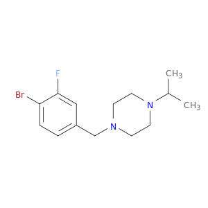 1-(4-溴-3-氟苯甲基)-4-异丙基哌嗪