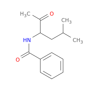 N-(1-ACETYL-3-METHYLBUTYL) BENZAMIDE