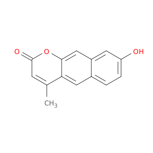 2H-Naphtho[2,3-b]pyran-2-one, 8-hydroxy-4-methyl-