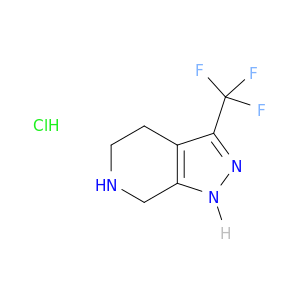 3-(三氟甲基)-4,5,6,7-四氢-1H-吡唑并[3,4-c]吡啶盐酸盐