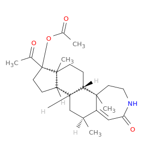 (5ar,5bs,7as,8r,10as,10br,12s)-8-acetyl-5a,7a,12-trimethyl-2-oxo-2,3,4,5,5a,5b,6,7,7a,8,9,10,10a,10b,11,12-hexadecahydrocyclopenta[5,6]naphtho[1,2-d]azepin-8-yl acetate