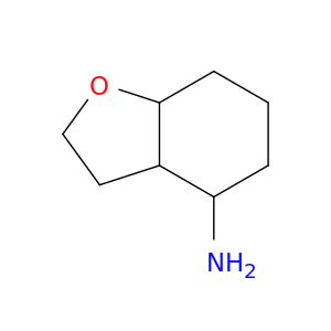octahydro-1-benzofuran-4-amine